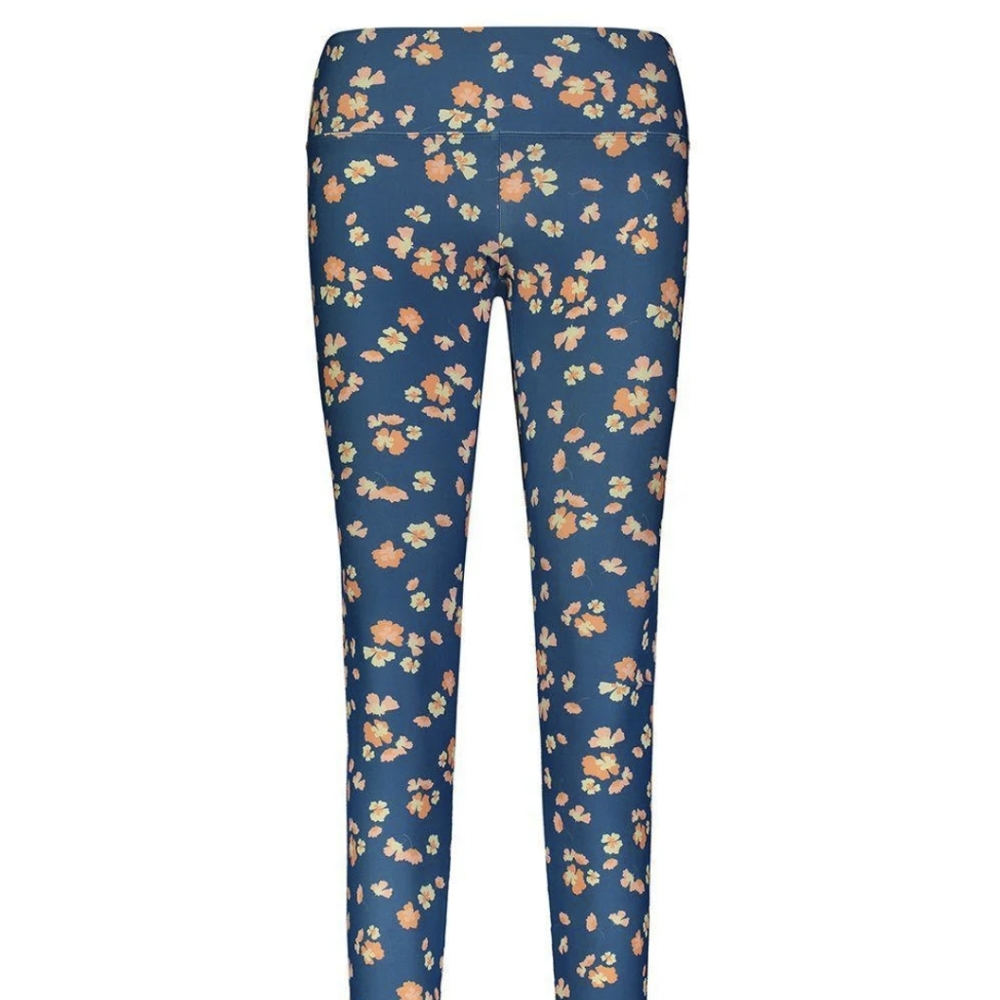 Cover swim leggings black floral XS